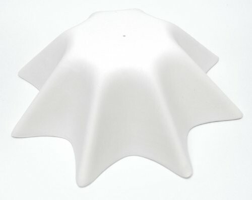 White star-shaped silicone cover